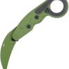 CRKT Provoke Kinematic Green Cerakote - Karambit