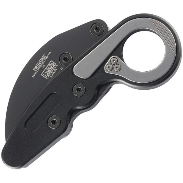 CRKT Provoke Kinematic Serrated - Black TiNi Karambit