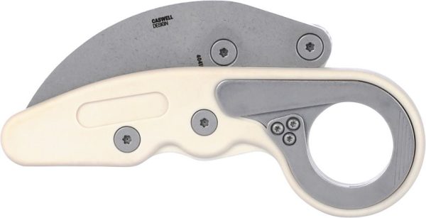 CRKT Provoke Kinematic White Grivory Folding Knife