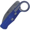CRKT Provoke Kinematic EDC Blue Aluminum D2