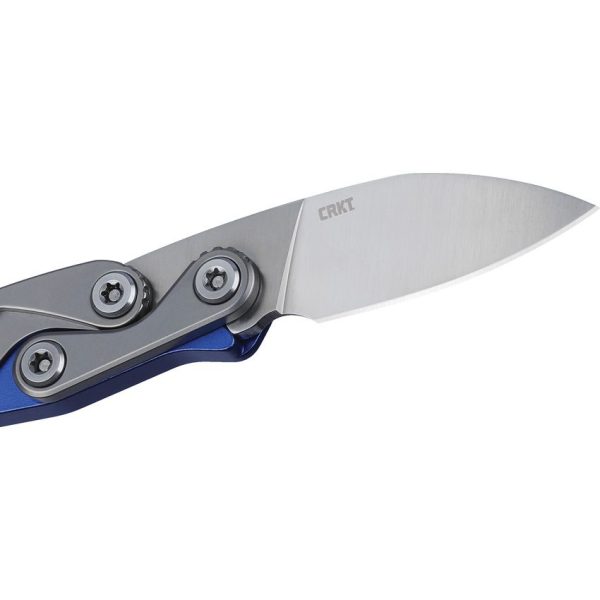 CRKT Provoke Kinematic EDC Blue Aluminum D2