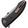 CRKT Avant Linerlock Drop Point - Carbon Fiber Handle