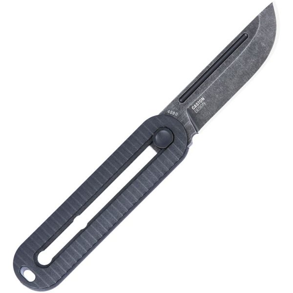 CRKT Katana X Manual OTF - Black Nylon Handle