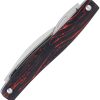 CRKT Forebear Slip Joint - Black/Red G10 Handle