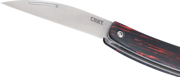 CRKT Forebear Slip Joint - Black/Red G10 Handle
