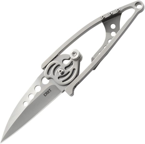 CR5102N.jpg CRKT Snap-Lock Drop Point - Gray Stainless Handle