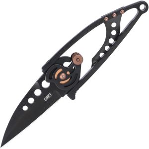 CRKT Snap-Lock Drop Point - Black Oxide Blade