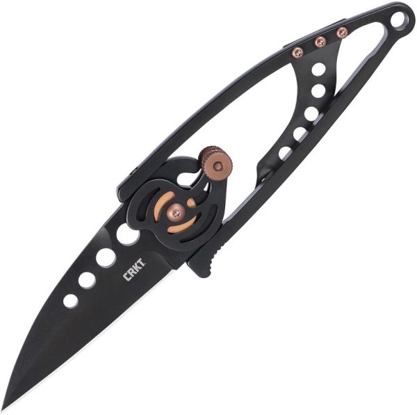 CR5102NK.jpg CRKT Snap-Lock Drop Point - Black Oxide Blade