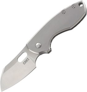 CR5311.jpg CRKT Pilar Framelock - Gray Stainless Handle