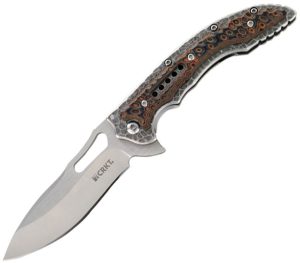 CR5460.jpg CRKT Ikoma Fossil Small Drop Point Folding Knife