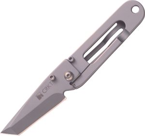 CR5500.jpg CRKT KISS Framelock Tanto - Gray Stainless