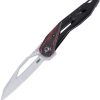 CR5702.jpg CRKT Nucleus Framelock - Black G10/Red Onlay