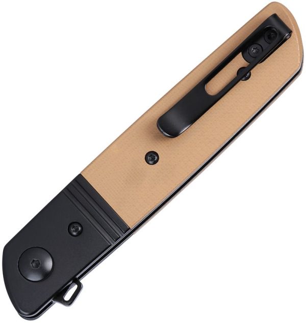 CRKT Bamboozled Linerlock A/O D2 - Tan G10