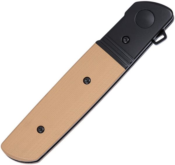 CRKT Bamboozled Linerlock A/O D2 - Tan G10