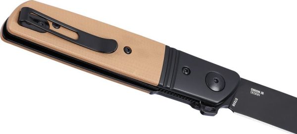 CRKT Bamboozled Linerlock A/O D2 - Tan G10