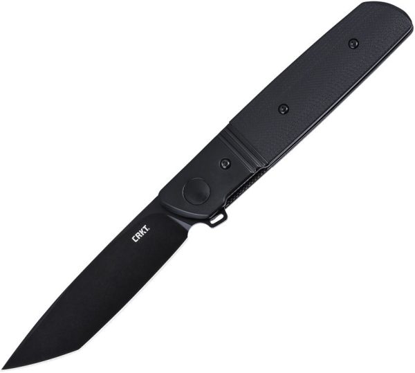 CR5720K.jpg CRKT Bamboozled Linerlock A/O D2 - Black G10 Oxide