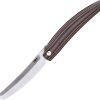 CRKT Ancestor Linerlock Brown G10 D2 Tanto