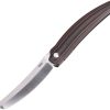 CRKT Ancestor Linerlock Brown G10 D2 Tanto