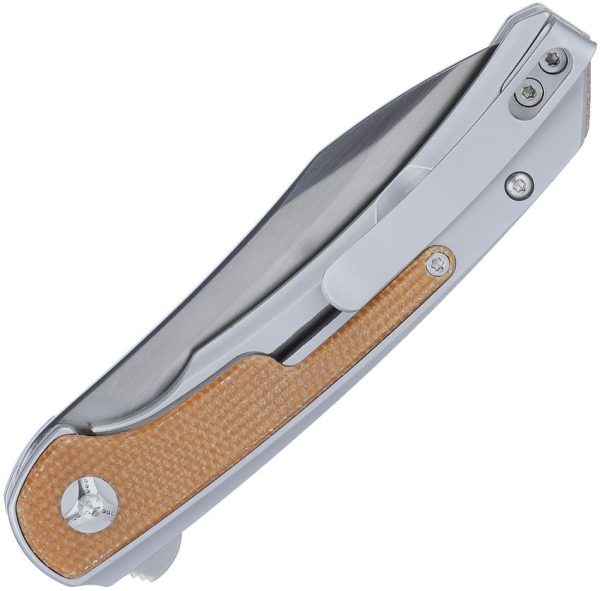CR6070_add_01.jpg CRKT Padawan Framelock Brown Micarta 14C28N