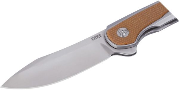 CR6070_add_03.jpg CRKT Padawan Framelock Brown Micarta 14C28N