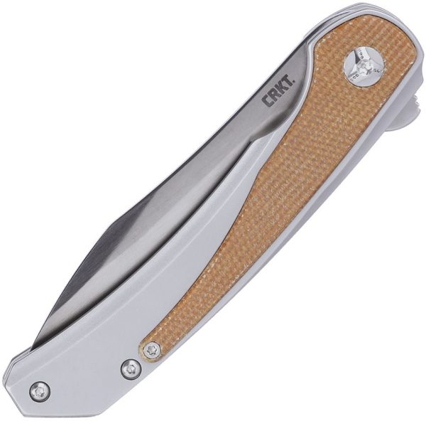 CR6070_add_06.jpg CRKT Padawan Framelock Brown Micarta 14C28N