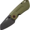 CRKT Overland Compact Framelock OD Green D2