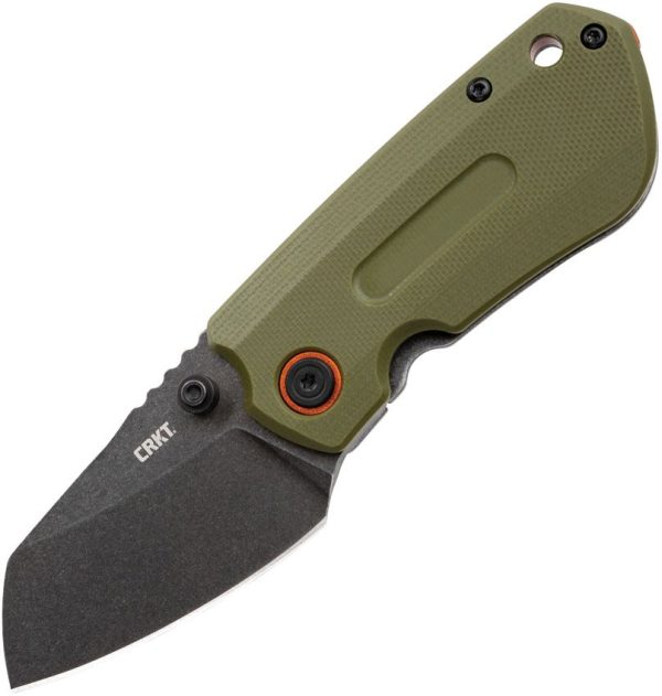 CRKT Overland Compact Framelock OD Green D2