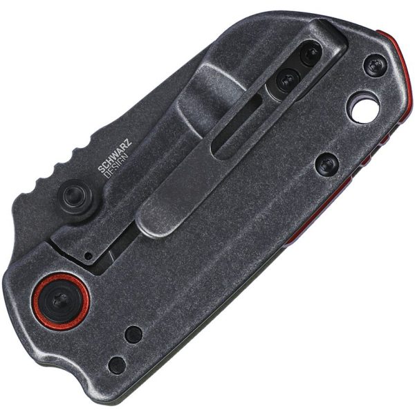 CRKT Overland Compact Framelock OD Green D2