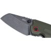 CRKT Overland Compact Framelock OD Green D2