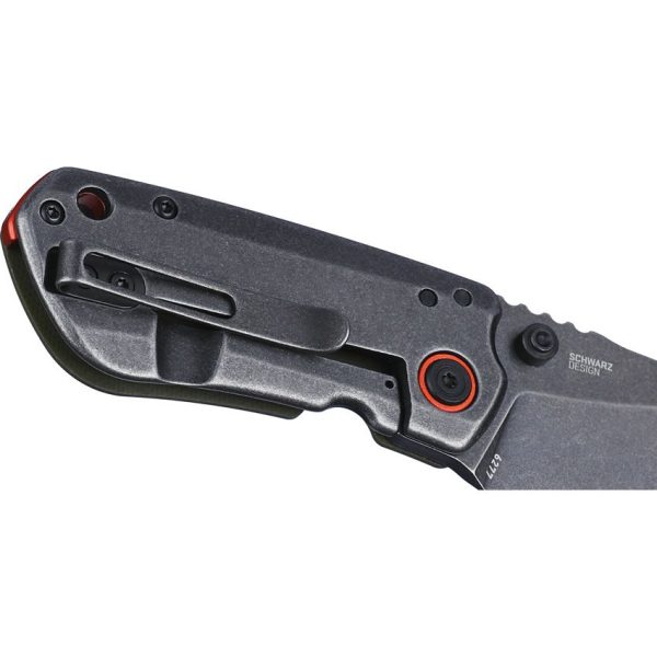 CRKT Overland Compact Framelock OD Green D2