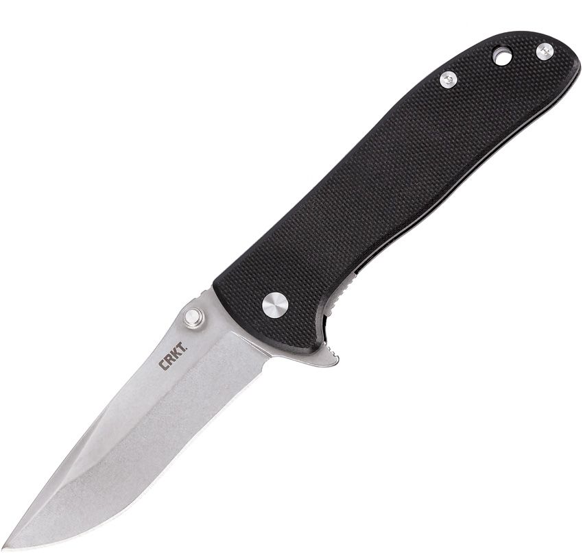 CRKT Drifter Linerlock Folding Knife D2 Black G10