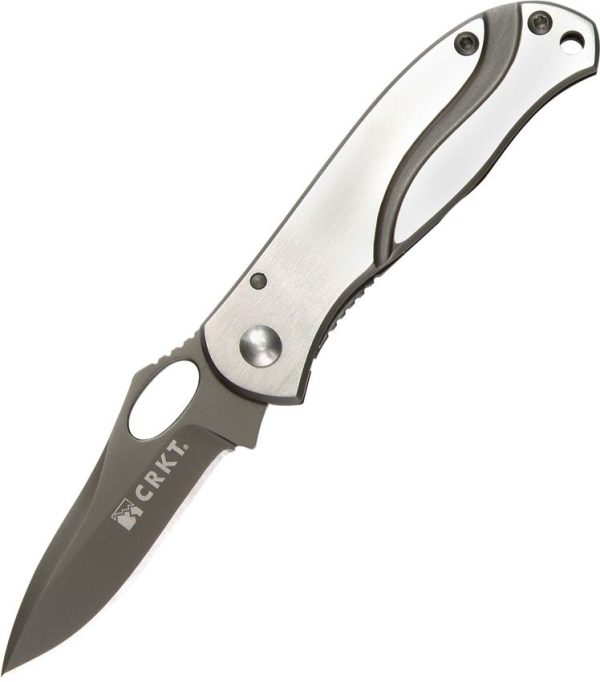 CRKT Pazoda 2 Framelock - Gray Titanium Coated Blade