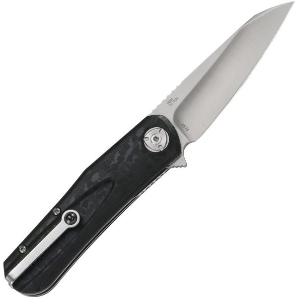 CRKT Mah-Hawk A/O Linerlock - Black GRN Handle D2