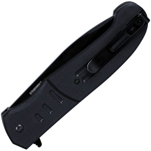 CRKT Ignitor A/O Linerlock - Serrated Black G10