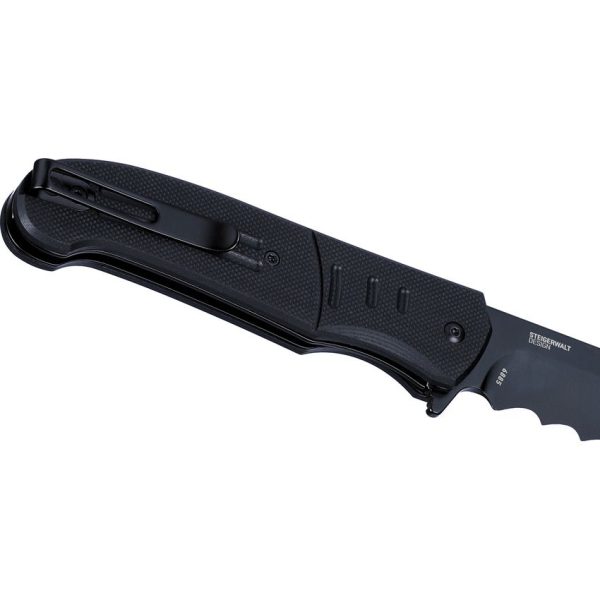CRKT Ignitor A/O Linerlock - Serrated Black G10