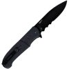 CRKT Ignitor A/O Linerlock - Serrated Black G10