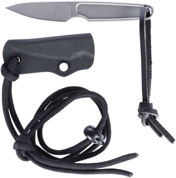 CRKT HangTi Fixed Blade - Titanium Drop Point