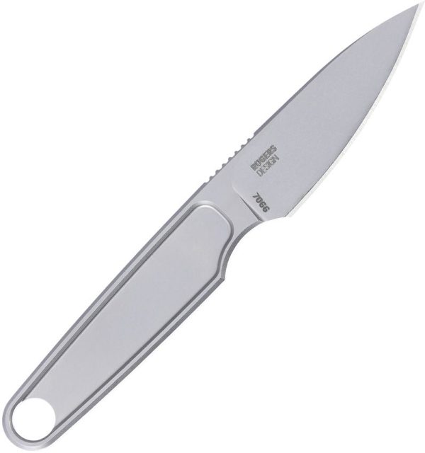 CRKT HangTi Fixed Blade - Titanium Drop Point