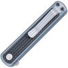 CRKT Pup Linerlock Folding Knife - Black/Blue GRN