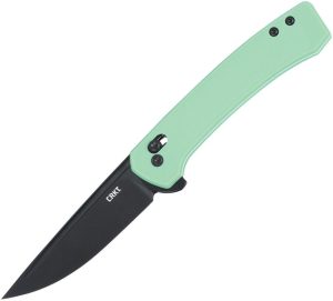 CRKT Q Compact Crossbar Mint - Drop Point Linerlock