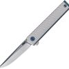 CR7081.jpg CRKT CEO Microflipper Silver - 12C27 Sandvik Linerlock