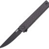 CRKT CEO Black Drop Point - D2 Tool Steel Linerlock