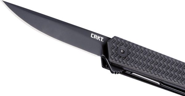 CRKT CEO Black Drop Point - D2 Tool Steel Linerlock