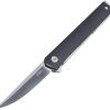CRKT CEO Compact Linerlock - Black GRN Handle