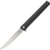 CRKT CEO Linerlock Black - AUS-8 Stainless Blade
