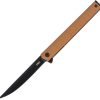 CR7097DK.jpg CRKT CEO Linerlock Brown - Black EDP AUS-8