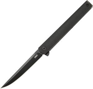 CRKT CEO Linerlock Black - Black EDP AUS-8