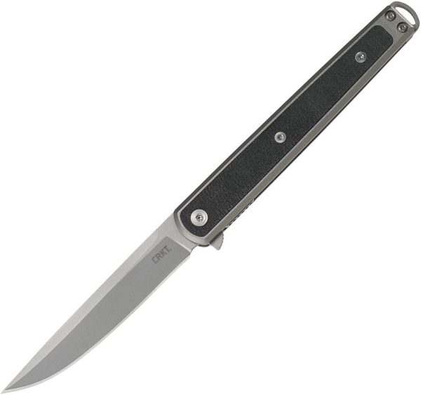 CRKT Seis Linerlock Black - Ball Bearing Pivot
