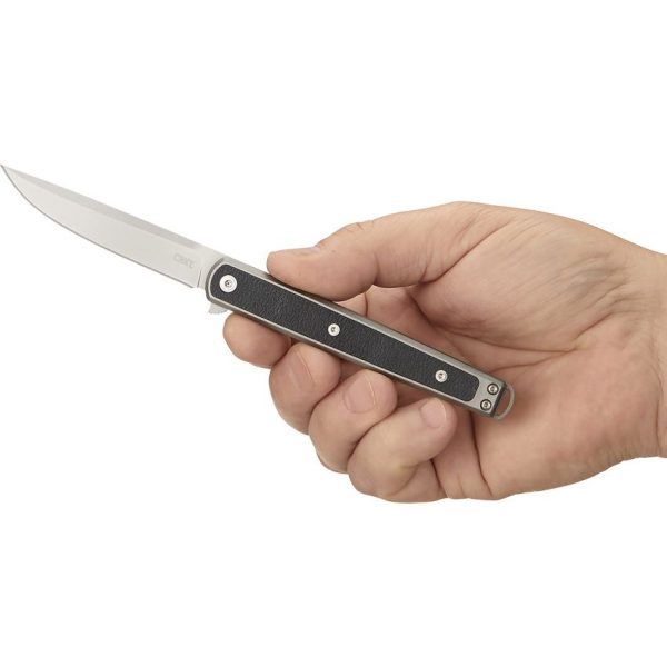 CRKT Seis Linerlock Black - Ball Bearing Pivot