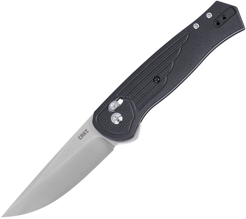 CRKT Sero Crossbar Lock Folding Knife Black 3" S35VN
